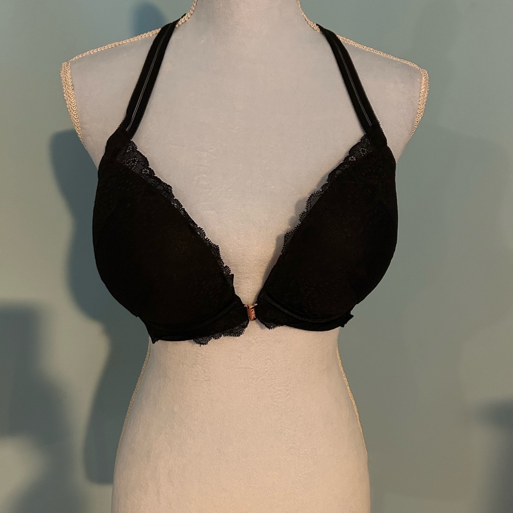 PINK Victoria's Secret Black Lace Bra